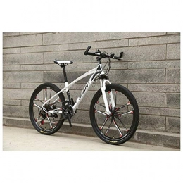 CENPEN Mountain Bike CENPEN Sport all'Aria Aperta 26 '' HighCarbon Acciaio for Mountain Bike con 17 '' Frame Doppio DiscBrake 2130 Costi, più Colori (Color : White, Size : 24 Speed)