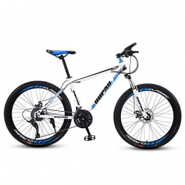 Chengke Yipin Bici Chengke Yipin Mountain Bike Bici da Strada da 24 Pollici per Studenti-Bianco Blu_30 velocit