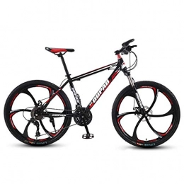 Chengke Yipin Bici Chengke Yipin Mountain Bike Bici da Strada da 26 Pollici per Studenti-6 Ruote di Coltello Nero Rosso_24 velocit