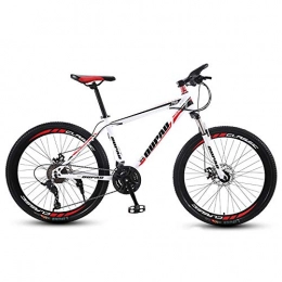 Chengke Yipin Bici Chengke Yipin Mountain Bike Bici da Strada da 26 Pollici per Studenti-Bianco Rosso_27 velocit