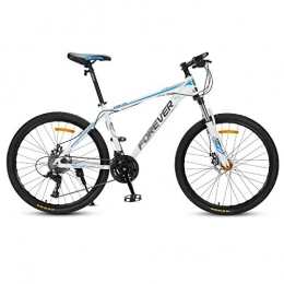 Chengke Yipin Bici Chengke Yipin Outdoor Mountain Bike Bicycle Speed Bicycle 24 inch 24 Speed High Carbon Steel Frame Student Youth Shockproof Mountain Bike-Blu