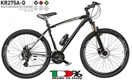 Cicli Puzone Mountain Bike CICLI PUZONE Bici Misura 27, 5 Uomo MTB Front Alluminio KUSTER Altus 21V Art. KR275A-D (42 CM)