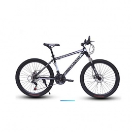 CPY-EX Mountain Bike CPY-EX 26 Pollici per Adulti Mountain Bike, Biciclette Doppio Disco Freno, Spiaggia motoslitta Biciclette, l'aggiornamento ad Alta Acciaio al Carbonio Telaio, in Lega di Alluminio Ruote, D, 27