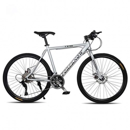 CPY-EX Mountain Bike CPY-EX Mountain Bike, 26 Pollici per Mountain Bike, 21-Speed / 24-Speed / 27-velocità Commuter, Freni a Disco Doppio, Maschile e Femminile Student Biciclette-Spoke Wheels, B, 24