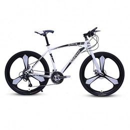 DGAGD Bici DGAGD Tri-Cutter per Bicicletta a velocità variabile da Strada Leggera da 26 Pollici per Mountain Bike-Bianco Nero_21 velocità