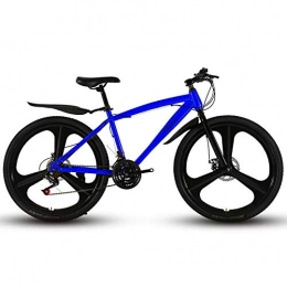 Domrx Bici Domrx Mountain Bike Bicicletta 30 velocità 26 Pollici 3 Coltelli Studente Gioventù Adulto Shock off Road Racing One Wheel 2019 New-Blue_Other