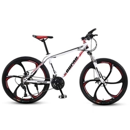 Dsrgwe Mountain Bike Dsrgwe Mountain Bike, Mountain Bike / Biciclette, Sospensione Anteriore e Doppio Freno a Disco, 26inch Ruote, Acciaio al Carbonio Telaio, 21 velocità, 24 velocità, 27-velocità