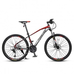 Dsrgwe Mountain Bike Dsrgwe Mountain Bike, Mountain Bike, Telaio Lega di Alluminio Biciclette da Montagna, Doppio Freno a Disco e Forcella Anteriore, 27.5inch Ruota Ruota a Razze, 27 velocità (Color : A)