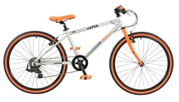 Falcon Bici Falcon da Ragazzo Superlite Bike, Ragazzi, Superlite, Silver / Orange, Taglia 24