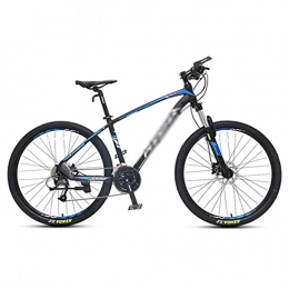 FBDGNG Mountain Bike FBDGNG - Bicicletta da mountain bike con ruote da 26 / 27, 5 cm a 27 velocità, per adulti, con telaio leggero in lega di alluminio (dimensioni: 27, 5 cm, colore: blu)