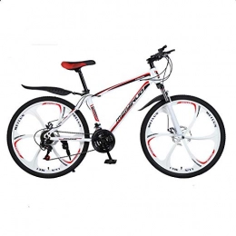 Fslt Bici Fslt Bicicletta 26 Pollici Acciaio 21 / 24 / 27 velocità Mountain Bike Acciaio Biciclette Freni a Doppio Disco Bici da Strada a velocità variabile Racing bicicletta-003_21