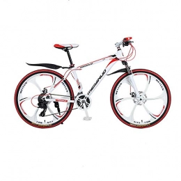 Fslt Mountain Bike Fslt Bicicletta 26 Pollici Acciaio 21 / 24 / 27 velocità Mountain Bike Acciaio Biciclette Freni a Doppio Disco Bici da Strada a velocità variabile Racing bicicletta-004_24