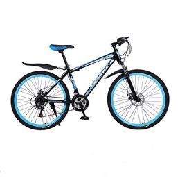 Fslt Bici Fslt Bicicletta 26 Pollici Acciaio 21 / 24 / 27 velocità Mountain Bike Acciaio Biciclette Freni a Doppio Disco Bici da Strada a velocità variabile Racing bicicletta-007_27