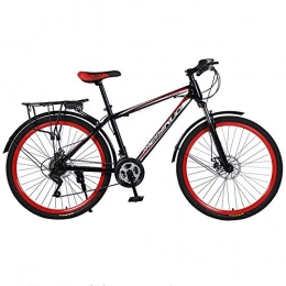 Fslt Mountain Bike Fslt Bicicletta 26 Pollici Acciaio 21 / 24 / 27 velocità Mountain Bike Acciaio Biciclette Freni a Doppio Disco Bici da Strada a velocità variabile Racing bicicletta-008_24