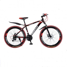 Fslt Bici Fslt Bicicletta 26 Pollici Acciaio 21 / 24 / 27 velocità Mountain Bike Acciaio Biciclette Freni a Doppio Disco Bici da Strada a velocità variabile Racing bicicletta-010_21