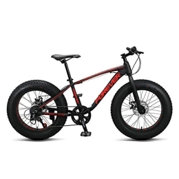 FUFU Mountain Bike FUFU Mountain Bike Ultra-Largo Spessore Maschio velocità variabile velocità Trasversale Bici da Cross-Country Gioventù Studente Bici da Spiaggia (Color : Black)