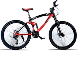 giyiohok Mountain Bike giyiohok Studente di Mountain Bike 26 Pollici in Discesa Fuoristrada Doppio Freno a Disco 30 velocità Mountain Bike Adulto Bicicletta Bicicletta Blu-Rosso