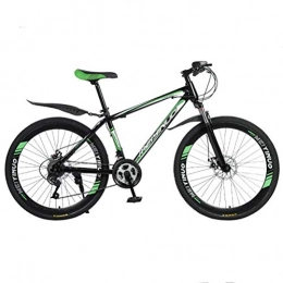 GOLDGOD Bici GOLDGOD 26 Pollici Mountain Bike per Adulti, Leggero Acciaio al Carbonio Fotogramma Intero MTB Bicicletta con Sospensione Anteriore della Ruota E Freno A Disco Bicicletta da Montagna, 24 Speed