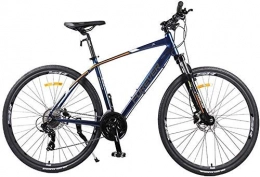 GQQ Mountain Bike GQQ Bicicletta a Velocit Variabile, Mountain Bike da Donna, Mountain Bike da 26 Pollici a 27 Velocit, Doppio Freno a Disco con Telaio in Alluminio Hardtail Mountain Bike, Blu