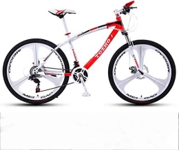 GQQ Mountain Bike GQQ Mountain Bike da 26 Pollici, Ammortizzazione per Bicicletta a Velocit Variabile, Freno a Doppio Disco Fuoristrada per Ragazzi Studenti in Bicicletta, B3, 24, A1