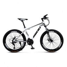 GUHUIHE Mountain Bike GUHUIHE Bicicletta da Montagna Antiurto a Disco 24 / 26 Pollici, Bici da Montagna antistrappo a 21 velocità, Telaio in Acciaio ad Alta Carbonio (Size : 26inch)