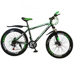 GWSPORT Bici GWSPORT Bicicletta da 26 Pollici Bici Pieghevole 21 velocit Portatile Leggero Assorbimento degli Urti Mountain Bike Bicicletta Unisex, Verde