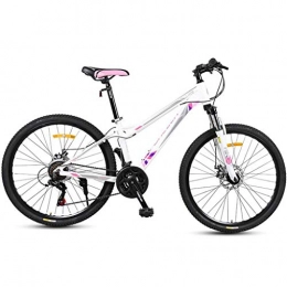 GXQZCL-1 Mountain Bike GXQZCL-1 Bicicletta Mountainbike, Mountain Bike, Lega di Alluminio Biciclette Telaio, Doppio Freno a Disco Anteriore e sospensioni, 26inch Ruota, 21 velocit MTB Bike (Color : D)