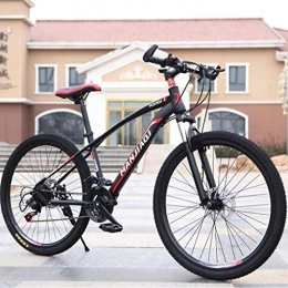 GXQZCL-1 Bici GXQZCL-1 Bicicletta Mountainbike, Mountain Bike, Montagna Biciclette con Doppio Freno a Disco Anteriore e sospensioni, 24 velocit 24" 26" Biciclette, Acciaio al Carbonio Telaio MTB Bike