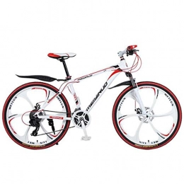 GYF Mountain Bike GYF Mountain Bike Bicicletta MTB Sportiva da Montagna 26" Mountain Bike, Leggera Lega di Alluminio Biciclette Frame, Doppio Disco Freno e Sospensione Anteriore Mountain Bike Mens Bicycle Bike Bicycle