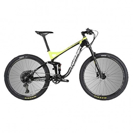 H-LML Mountain Bike H-LML Coda Morbida Sospensione Totale di Mountain Bike Auto da Corsa 22 Uomini a Cavallo la velocit della Bicicletta da Corsa Bici 27.5 Pollici, Green