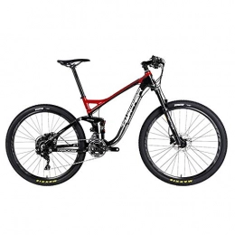 H-LML Mountain Bike H-LML Coda Morbida Sospensione Totale di Mountain Bike Auto da Corsa 22 Uomini a Cavallo la velocit della Bicicletta da Corsa Bici 27.5 Pollici, Red