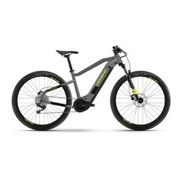 HAIBIKE Mountain Bike Haibike HardNine 6 29'' 120mm 10v 630Wh Yamaha PW-ST Grigio 2021 Taglia 51 (eMTB Hardtail))