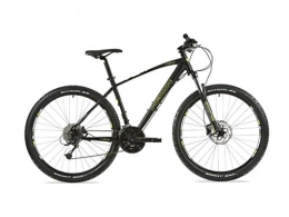 HAWK Bikes Mountain Bike Hawk FORTYFOUR 27.5" Mountainbike, MTB, 27 Gang Schaltung und Shimano Scheibenbremsen BR-M315 Disc Hydr. 160mm, Mountain Bike. Unisex-Adulto, Nero, M