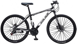 HFFFHA Mountain Bike HFFFHA Adulti for mountain bike, Mountain Bike Trail Alta acciaio al carbonio Outroad bicicletta, la sospensione a 24 velocità della bicicletta completa Freni MTB doppio disco □□ Gears Mountain Bicycl