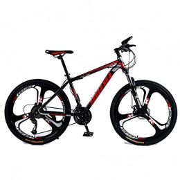 HHKAZ Mountain Bike HHKAZ 24 / 26 Pollici Mountain Bike 21 / 24 / 27 velocità Freno A Doppio Disco Full Suspension Bicicletta da Esterno per Adulti Uomini E Donne