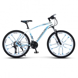 HHKAZ Mountain Bike HHKAZ Mountain Bike Ruote da 24 / 27, 5 Pollici 27 velocità Full Suspension Freno A Doppio Disco Bici per Sport all'Aria Aperta da Uomo E da Donna per Adulti