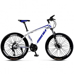 HHORB Bici HHORB off-Road Mountain Bike Telaio in Acciaio Ad Alto Tenore di Carbonio Ammortizzatore Forcella Anteriore 21 / 24 / 27 velocità Freno A Doppio Disco 26 Pollici Giovani Uomini E Donne, A, 21 Speed