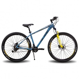 Hiland Mountain Bike Hiland Mountain bike in alluminio da 29 pollici, mountain bike a 16 velocità, con cambio Shimano Lock-Out, forcella ammortizzata, freno a disco idraulico da 431 mm / 482 mm