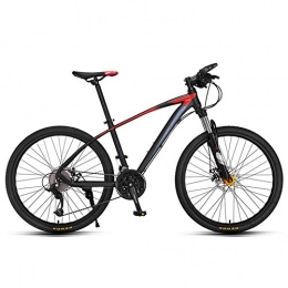 Hisunny Mountain Bike Hisunny - Bicicletta da corsa 26" con cambio a 27 marce e freno a doppia V Colore: rosso