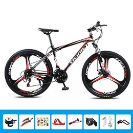 HLMIN-Bicicletta Mountain Bike HLMIN Mountain Bike Ruote A 3 Razze 3 velocit Variabile 26 '' Bicicletta Freno A Doppio Disco Bicicletta (Color : Black, Size : 24speed)