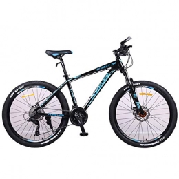 JLZXC Mountain Bike JLZXC Mountain Bike 26" Mountain Biciclette 27 Costi Unisex MTB Bike Lega Leggera di Alluminio Telaio Sospensione Anteriore A Doppio Disco Freno (Color : D)