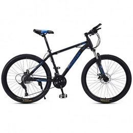 JLZXC Mountain Bike JLZXC Mountain Bike Mountain Biciclette 24 / 27 / 30 velocità Leggero Acciaio al Carbonio Telaio Anteriore Sospensione Anteriore Freno A Disco da 26" Pollici (Color : C, Size : 24speed)