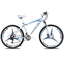 JLZXC Bici JLZXC Mountain Bike Mountain Bicycle 21 / 24 / 27 velocità Sospensione Anteriore in Acciaio al Carbonio MTB / Uomo Donna Telaio 26” Wheel Integral (Color : B, Size : 27speed)