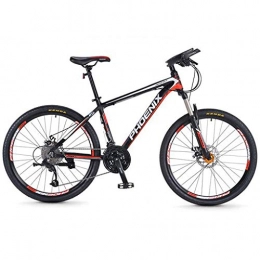 JLZXC Mountain Bike JLZXC Mountain Bike Mountain Bike, 26" Le Donne / Uomini MTB Bike Ravine 27 Costi Acciaio al Carbonio Telaio Freno A Disco Anteriore Sospensione