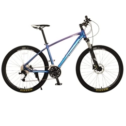 KDHX Mountain Bike KDHX Mountain Bike 9 velocità Ruote da 27, 5 Pollici Telaio Rigido in Alluminio Freno a Doppio Disco velocità Trasmissione Colori Multipli per Corse Fuoristrada (Color : Electric Violet)