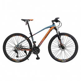 KJWXSGMM Mountain Bike KJWXSGMM Bicicletta da Montagna da 27, 5 Pollici, Sospensione Intera 27 velocità Bicicletta da Montagna, Dual Disc Freno all'aperto Bikes per Uomo e Donna, A, 27 Speed