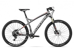 KROSS Bici Kross Level R11 Mountainbike MTB Carbonio Carbon SL Fox Performance Schwalbe 27.5 Sram (S, Nero Argento)