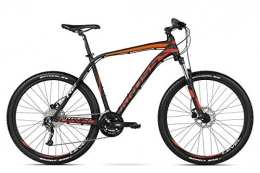 KROSS Mountain Bike Kross Level R2 Mountainbike MTB Alluminio Lite Suntour XCM Schwalbe 27.5 Shimano Alivio Altus (M, Nero Rosso)