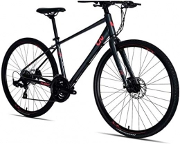 YZPTYD Mountain Bike Le donne della bici della strada, 21 Velocit alluminio leggero della bici della strada, Strada della bici con freni a disco meccanici, Perfetto for strada o sporcizia Trail Touring, nero, XS, Taglia: