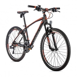 Leader Fox Bici Leader Fox MXC Bicicletta MTB MTB 21 Marce Shimano V-Brake RH 41 cm Nero Arancione